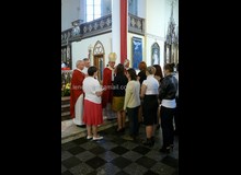 Msza św. z udzieleniem sakramentu bierzmowania uczniom klas III Gimnazjum