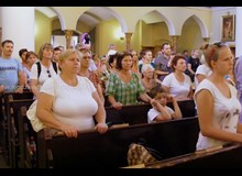 Powrót Kobiet i Dziewcząt ze Stanowej Pielgrzymki do Matki Bożej Piekarskiej - 2013