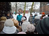 Dzielenie się "Chlebem pielgrzyma" - grupa pielgrzymkowa, 6 stycznia 2017.