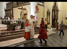 Msza św. intencji Bractwa Szkaplerznego w 5-tą rocznicę utworzenia Bractwa.
