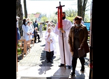 Uroczystość Pierwszej Komunii Świętej - Chebzie (niedziela 9.05.2021 gr. 1)
