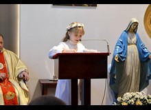 Uroczystość Pierwszej Komunii Świętej - Chebzie (niedziela 9.05.2021 gr. 1)
